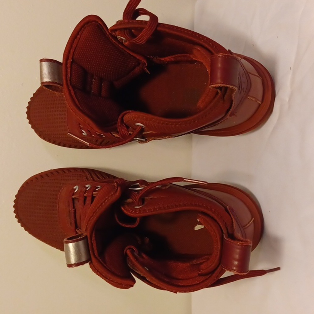 MEN'S NIKE LF LUNAR FORCE 1 DUCKBOOT MAROON SIZE 8 - Picture 10 of 10